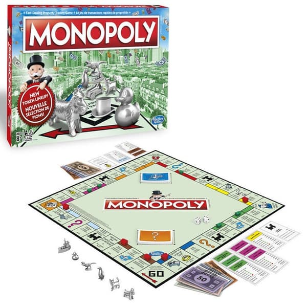 MONOPOLY Englanninkielinen lautapeli C1009