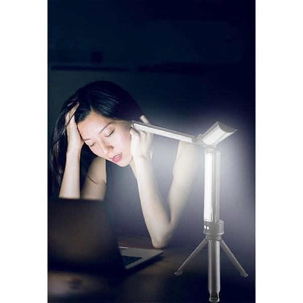 3-bladet LED Foldbar Udfyldningslampe