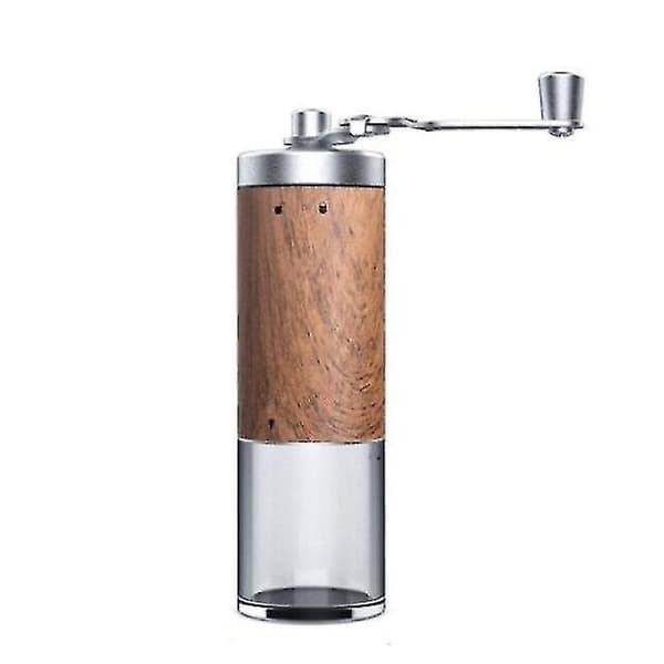 Bärbar Kaffekvarn i Trä Handvev Hantverkskaffekvarn H