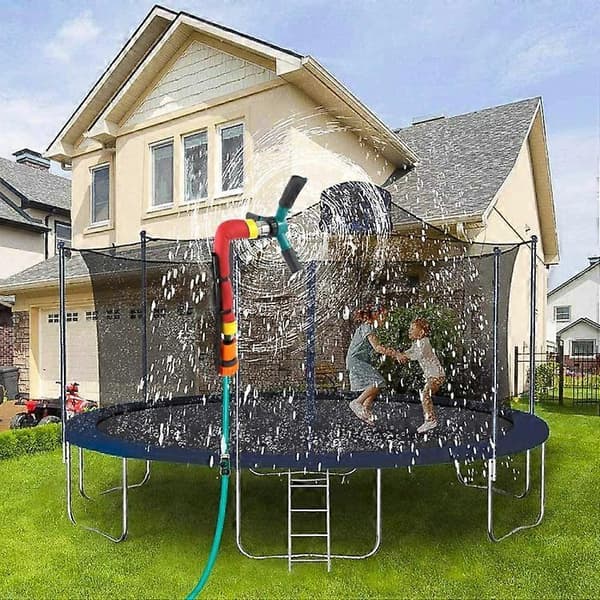 XZSSQ01 Trädgårdstillbehör Trädgårdstrampolin Roterande Sprinkler S