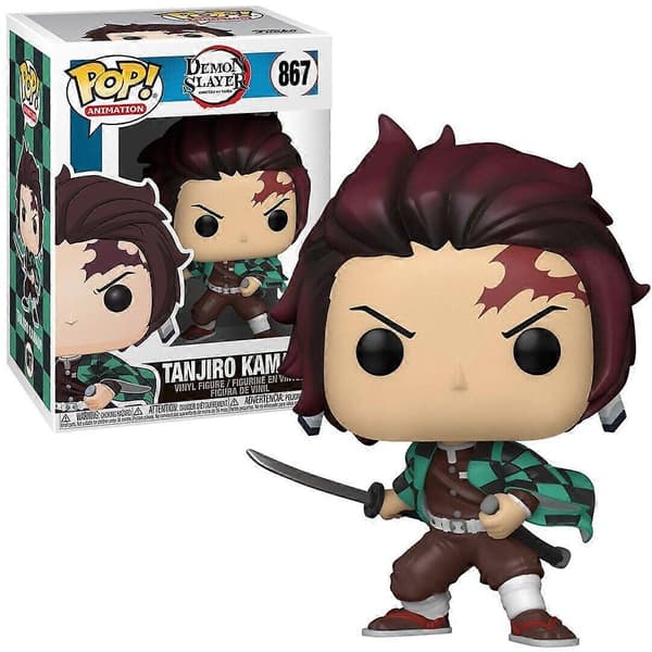 Tanjiro Kamado Demon Slayer Pop! Anime Vinylfigur Multicolor One Size