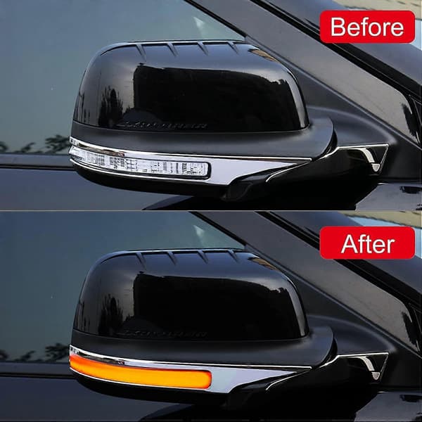 För Explorer 2011-2019 Bil Dynamisk Led Blinkers Ljus Backspegel Ljus Indikator