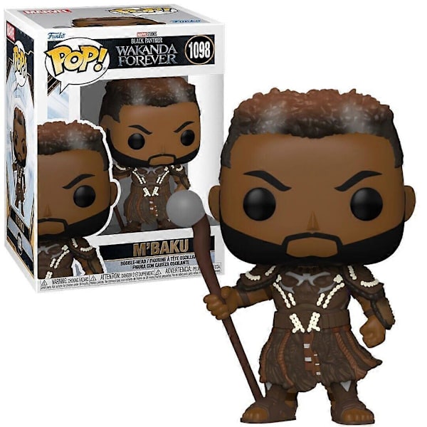 M'Baku Black Panther Pop! Marvel Vinyl Figur Multicolor One Size