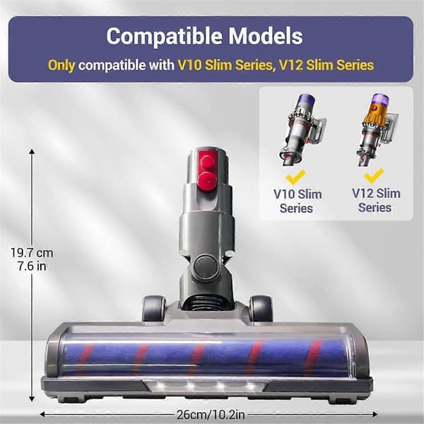 Vaihtoharja V12 Detect Slim ja V10 Slim -sarjan harjoille