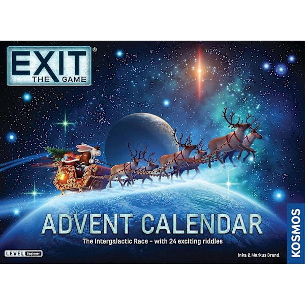 Exit Adventskalender - Det Intergalaktiska Loppet Brädspel