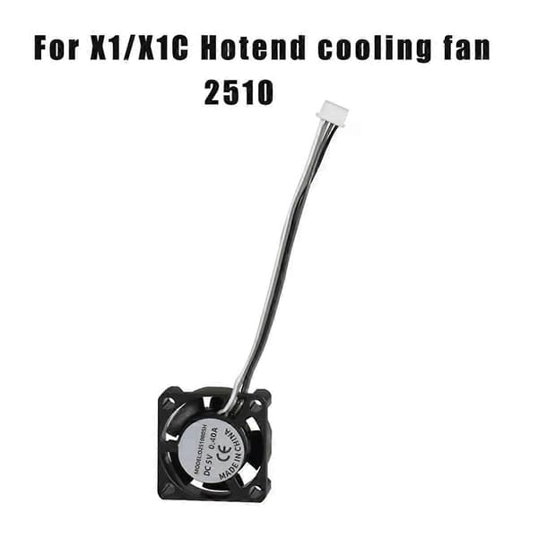 2510 Blæser til X1/P1 Hot End Køleblæser med Kabel Køleblæser til Bambu X1C P1S P1P 3D Printer Tilbehør As Shown