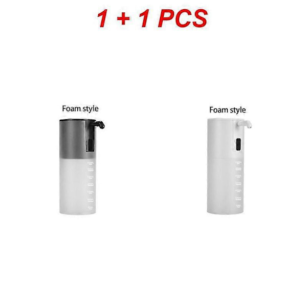 Induktiv Tvåldispenser Stor Kapacitet Intelligent Induktionsskum Tvåldispensrar Bekväm Automatisk Handtvättmaskin Mi x  A 2 pcs