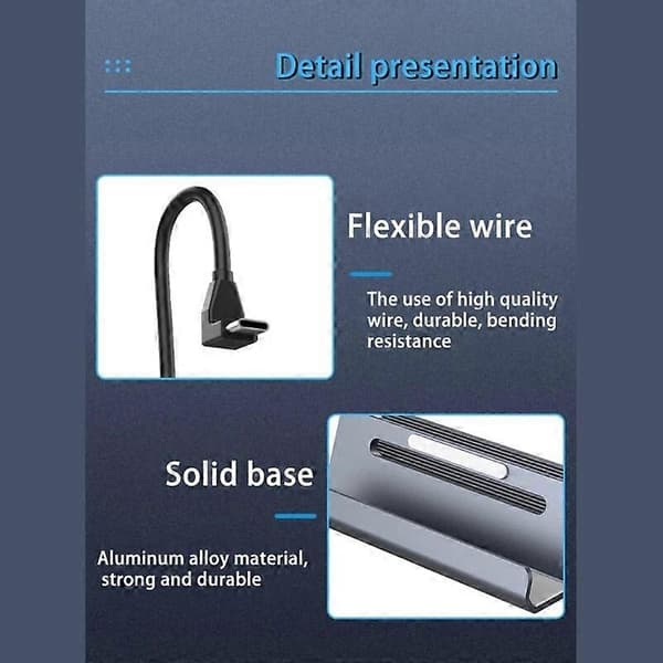 6-i-1 Hub Holder Dock 60Hz RJ45 Ethernet for Steam Deck Konsoll Dokkingstasjon Stativ
