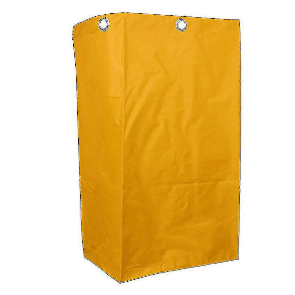 Sl Städvagn Rengöringsverktyg Vattentät Vagn Förvaringsväska 40x28x69cm Gul Riilq-h