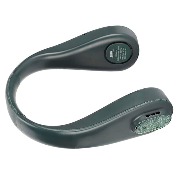 Hiljainen USB-riippuva kaulatuuletin (vihreä)