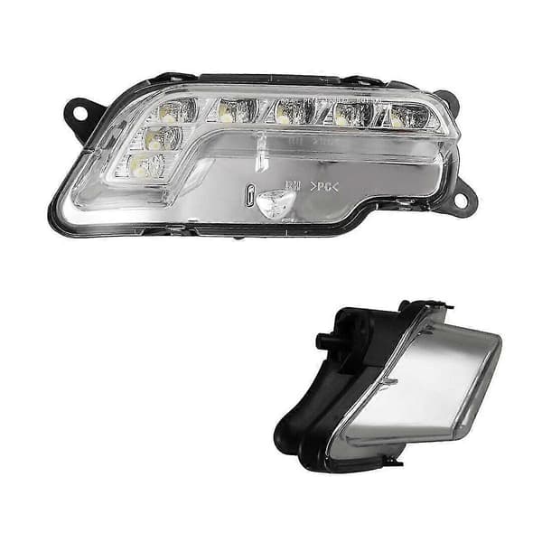 LED Kørelys DRL Nedre Kofanger Grill til W212 E300 E350 E500 2009-2013, Højre