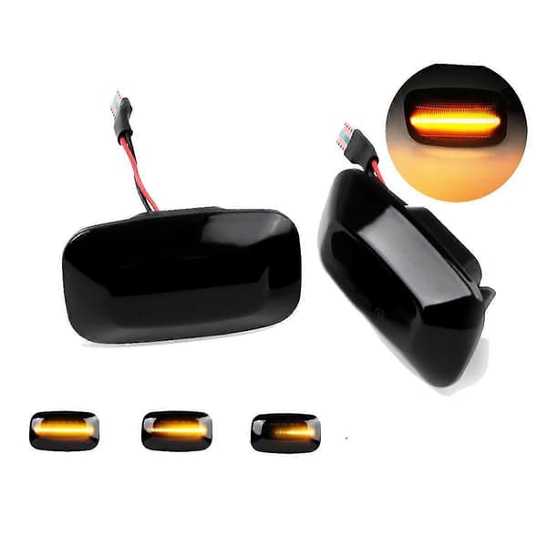 6X Dynamisk LED Side Markeringslys Blinklys til Land Cruiser 70 80 100 Serie