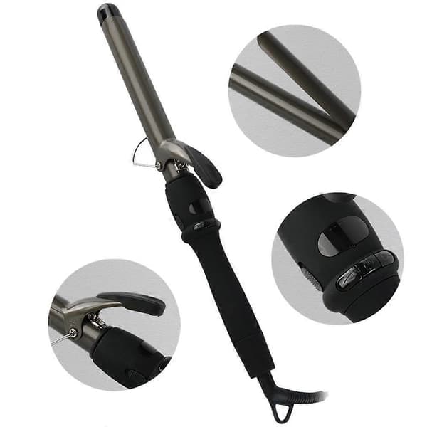 Mini krølltang, 9 mm keramisk mini krølltang, unisys mini krølltang for kort hår