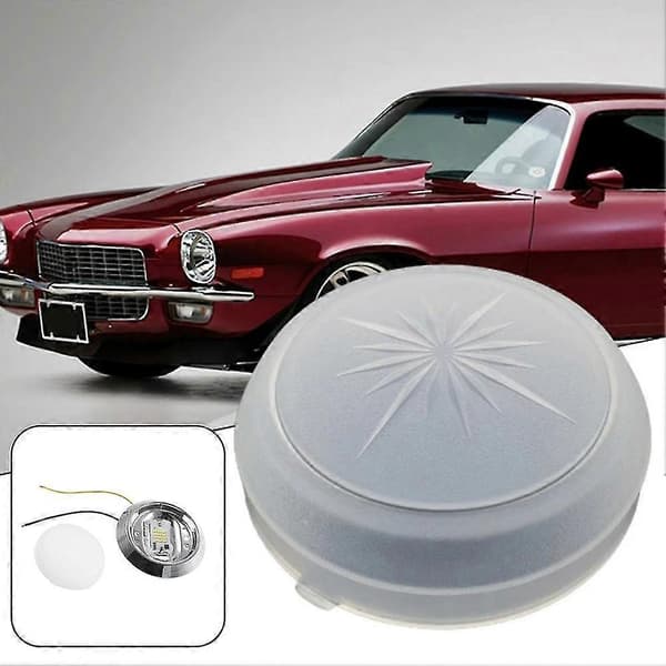 Base Lens Dome LED-lys med deksel for leselys biltilbehør 8732777