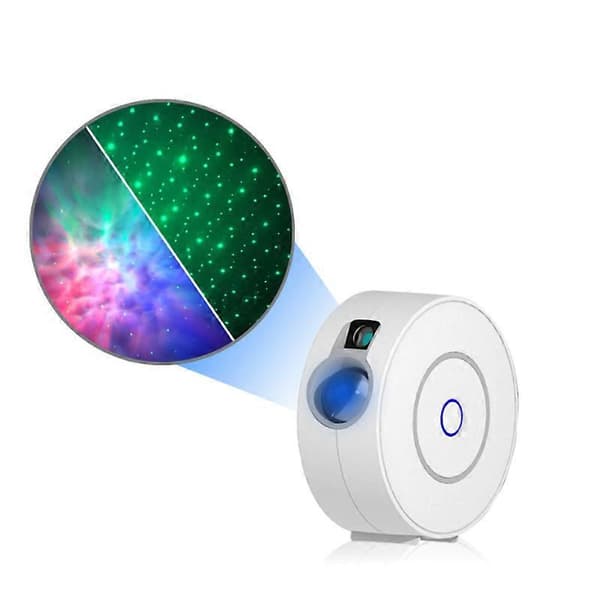 Stjernenattlys LED-stjerneprojeksjonslys APP graffiti intelligent kontroll laserprojeksjon black