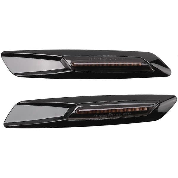 4 st Kat Blinkers LED Bil Dynamisk Sidoskärm Blinkers Ljus Signal Lampa för E60 E61 E81 E8