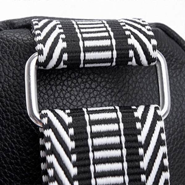 Monipuolinen vyölaukku pieni crossbody-laukku säädettävällä hihnalla tyylikäs naisten rintalaukku PU-laukku sopii päivittäisiin retkiin valkoinen Khaki