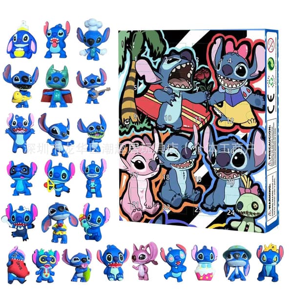 25-26 Ny Stitch Lilo & Stitch Julkalender Blind Box L type