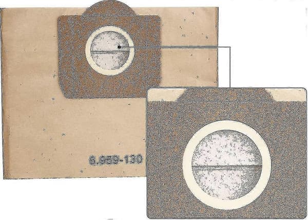 12 stk. støvsugerpose 6.959-130 papirposefilter til Karcher A2204 Wd3300 Mv3