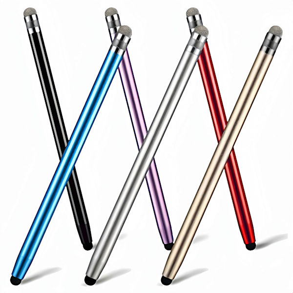 Kenkor Stylus Penna För Rolig Ihålig Stylus För Pekskärm För IPad Pro/Mini/Air/iPhone/Galaxy Note/Android Och Alla Enheter, Stylus För Skrivning, Ritning Red 2 1pc