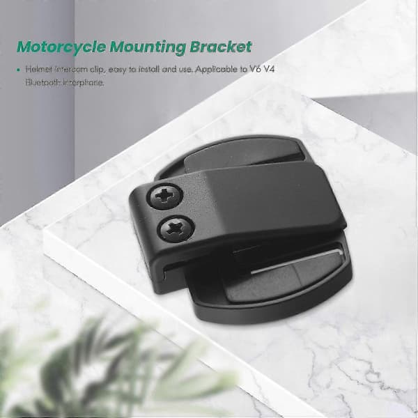 2 kpl Vnetphone V6 V4 V2-500c Intercom -lisätarvikkeet, kypäräpuhelinpidike, moottoripyörä f26