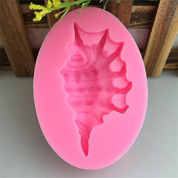 Kakeformer Former DIY Conch Styling Aromatisk Gipsform 2 stk