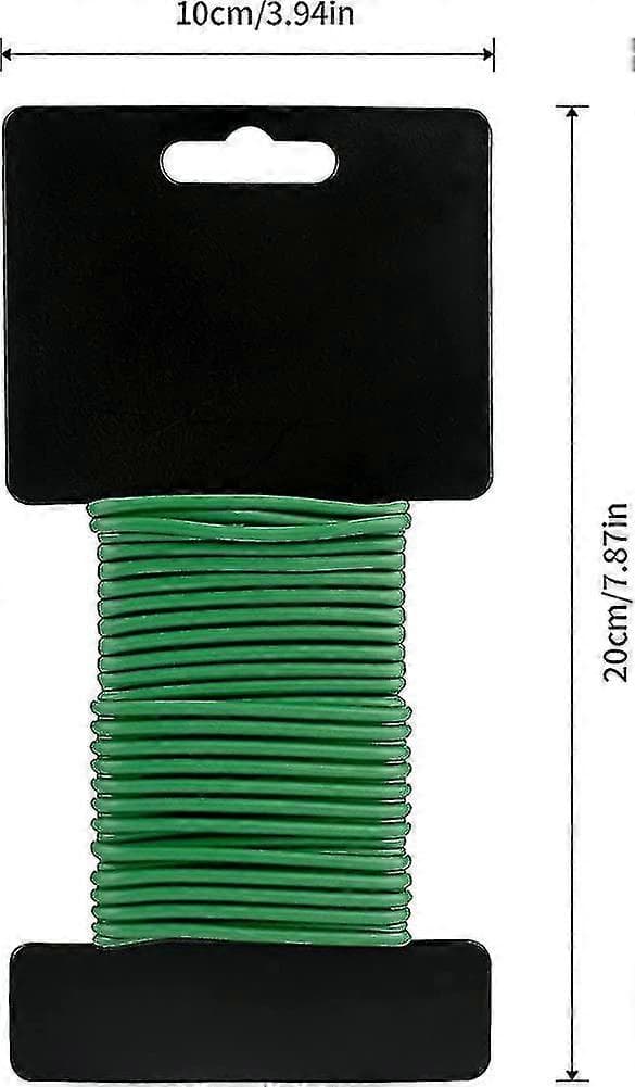 4,8 mm X 8 m Växt Twist Tie Mjuk Belagd Bindning