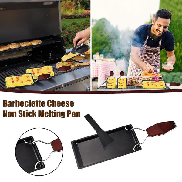 Kageforme og -forme Barbeclette Ost Non-stick Smeltepande Mini Ostbageplade til hjemmet