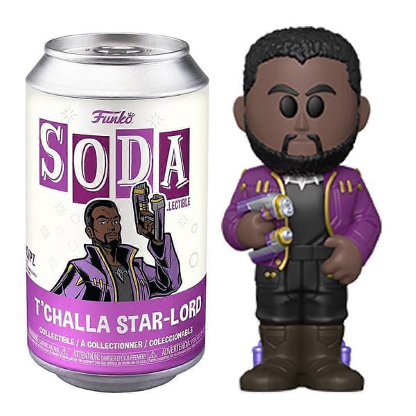 T'Challa Starlord What...If? Marvel Vinyl Soda Figur Multicolor One Size