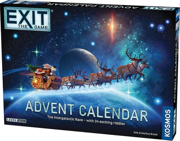 Exit Joulukalenteri - Galaksienvälinen Kilpajuoksu Lautapeli