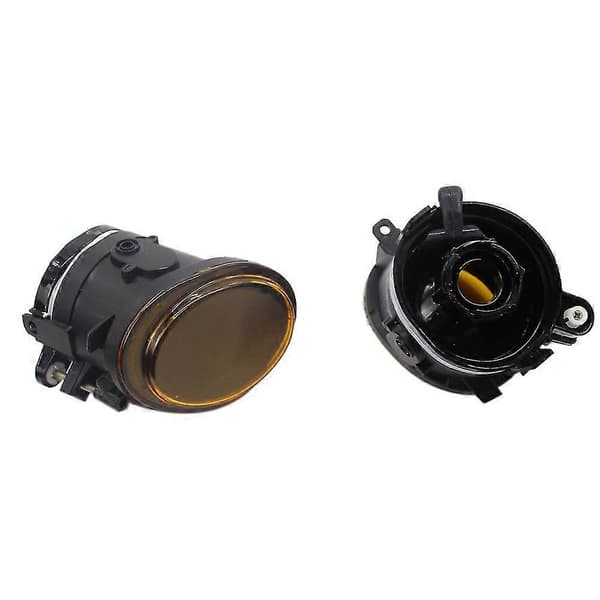 01-06 Til- E46 Til- E39 Gul Linse Par Kofanger Tågelygte Lampe Udskiftning