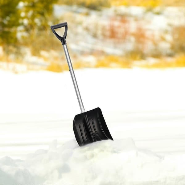 Vinter Teleskopisk Snöskyffel Multifunktionell Portabel Snöskyffel