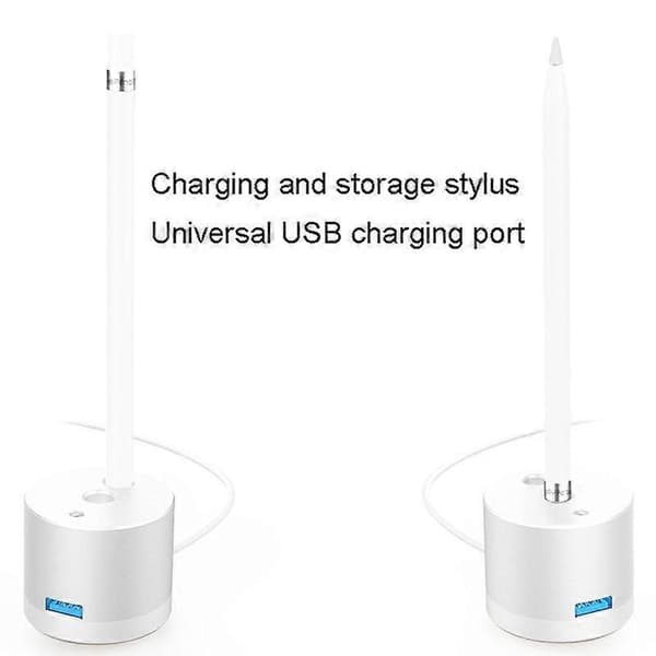 For Apple Pencil 1 USB-lader Metallbase A48 Svart Not Specified