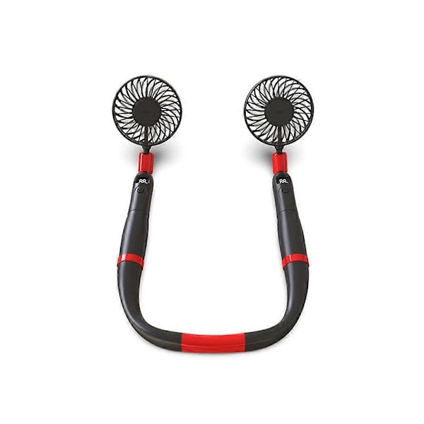 Kannettava henkilökohtainen handsfree-tuuletin (musta)