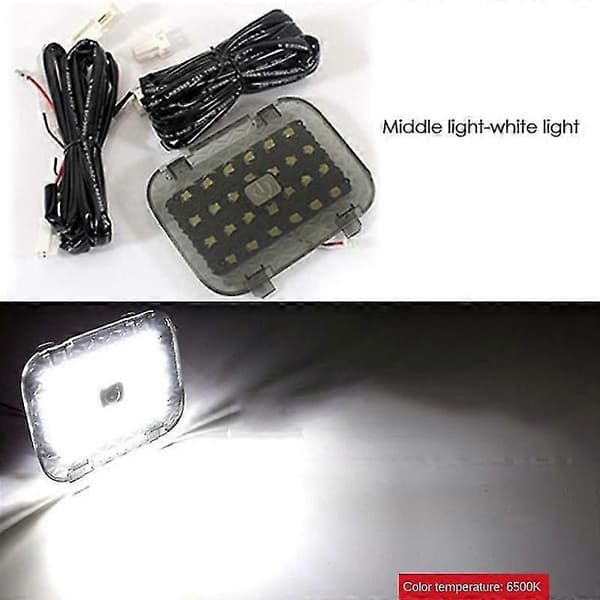 LED bagasjeromslys midtre lampe for Alphard Vellfire 30-serien 2015-2020