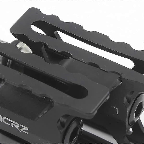 Ultralette CNC pedaler med fuld titaniumaksel til BROMPTON black ACRZ logo