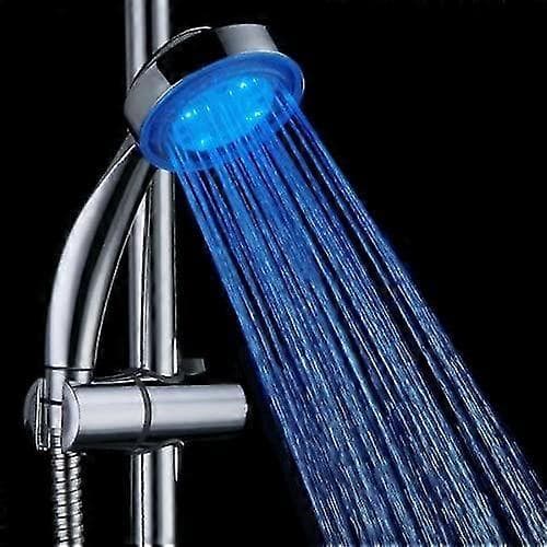 7 Farve LED Brusehoved, Flerfarvet, Universal Pasform