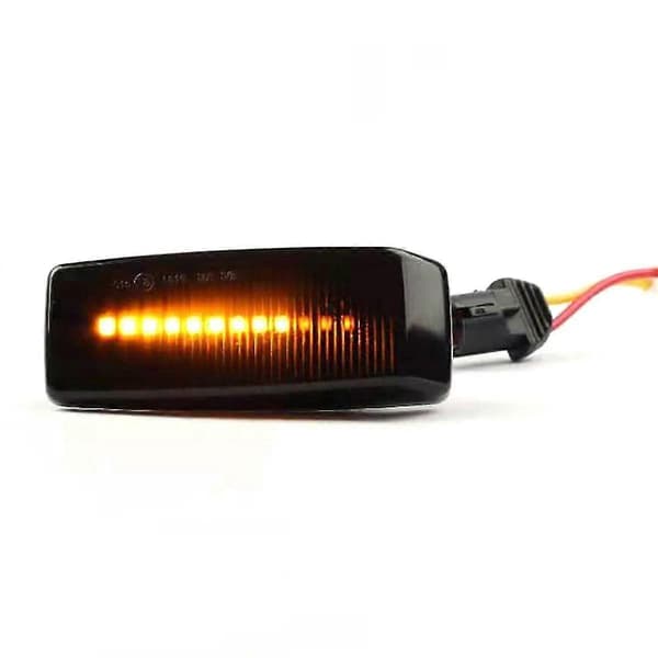 4X LED Dynamisk Side Marker Repeater Lys Blinklys Lampe til C E S SL CLASS W201 190 W202 W124 W1