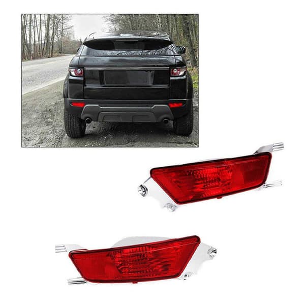 Bakre støtfangerlys for Range Rover Evoque 2011-2018 Hale Reflektor Tåkelys med Pære Rrl962-am-r