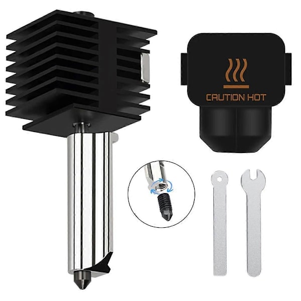 Hotend Kit til Bambu-Lab A1/A1 Mini, 3D Printer Reservedele Udskiftning Print - til Bambu-Lab A1/A1 Mini 3D Printer 0.8mm As shown