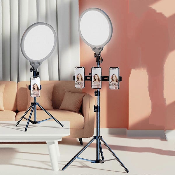 32CM Fylllys Ringformet Telefon Live-brakett