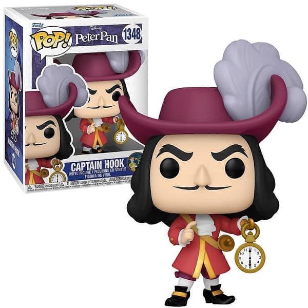 Captain Hook Peter Pan 70-årsjubileum Pop! Disney Vinylfigur Multicolor One Size