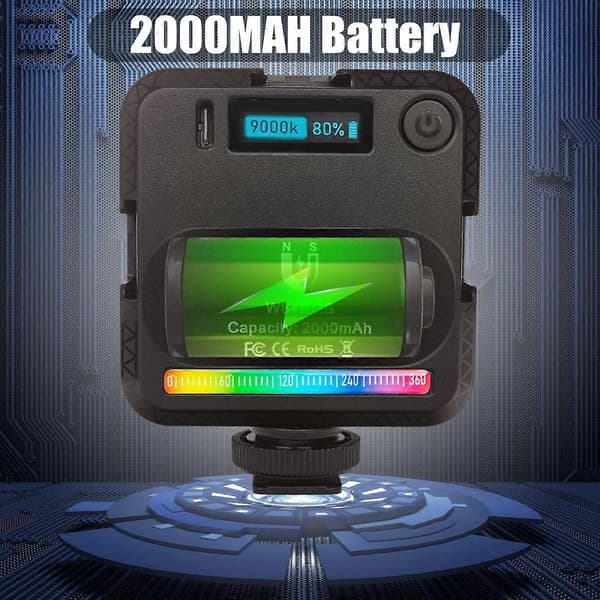 Rgb Fotografi Led Studio Udfyldningslys
