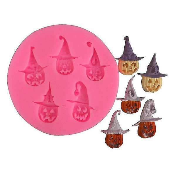 Kakeformer Nye Halloween Gresskarformet Duftende Gipsform 2 stk