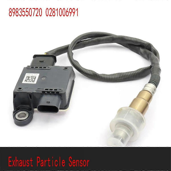 8983550720 0281006991 Diesel Avgas Partikelsensor Sond för D-MAX Dmax