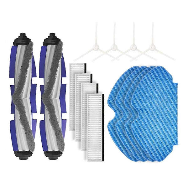 För Explorer Serie 60/RG7447/RG7455/RG7447Wh/RG7455WH Robotdammsugare Huvudsida Borste Hepa Filter Moppdukar Reservdelar