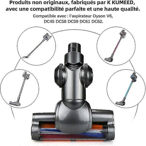 Ersättningsborste för Dyson Dc45 Dc58 V6 Dc61 Dc62 Dammsugare Elektrisk Borste för Dyson snngv