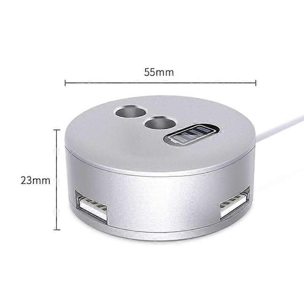 Til Apple Pencil 1 3 USB-port Opladning Aluminium Base A48-2 Silver