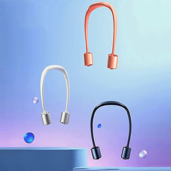 USB puettava ladattava urheilutuuletin (sininen)