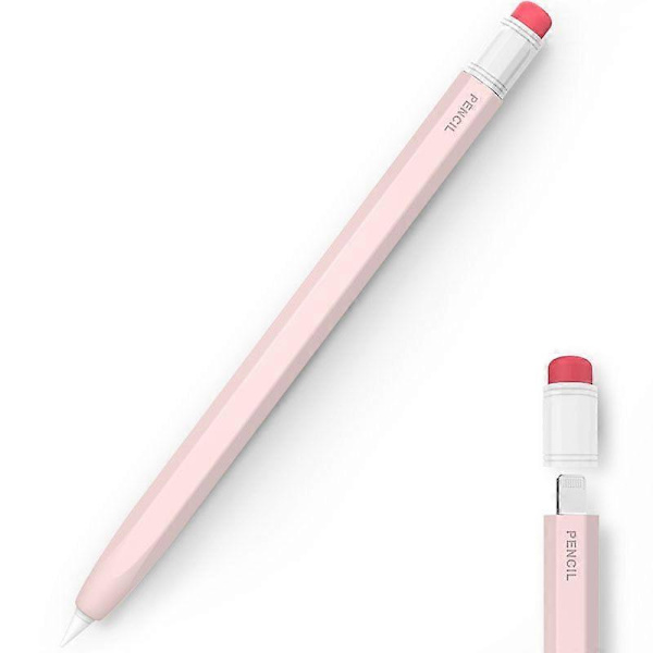För Apple Pencil 1 AhaStyle PT180-1 Stylus Skyddsfodral För Apple Pencil 1 Pink
